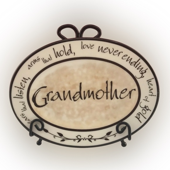Grandmother Plaque with Heartfelt Message - Picture 1 of 4